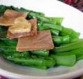 Choy Sum with Sweet Tau Kee
