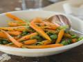 Baby Carrots with Broad Beans