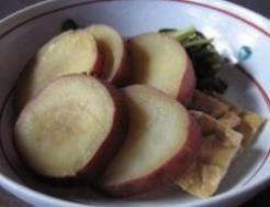 Simmered Sweet Potato & Xue Choy 