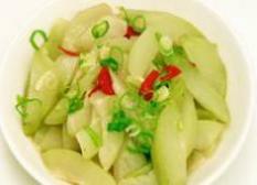 Stir-fried Bottle Gourd in Vinegar Sauce Stir-fried Bottle Gourd in Vinegar Sauce