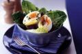 Baby Cos & Beetroot Salad with Soft-boiled Egg