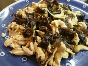 Ginger Chicken with Wood Ear Mushrooms Ginger Chicken with Wood Ear Mushrooms