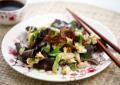 Scrambled Egg and Wood Ear Mushrooms