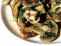 Tasty Mushrooms on Toast