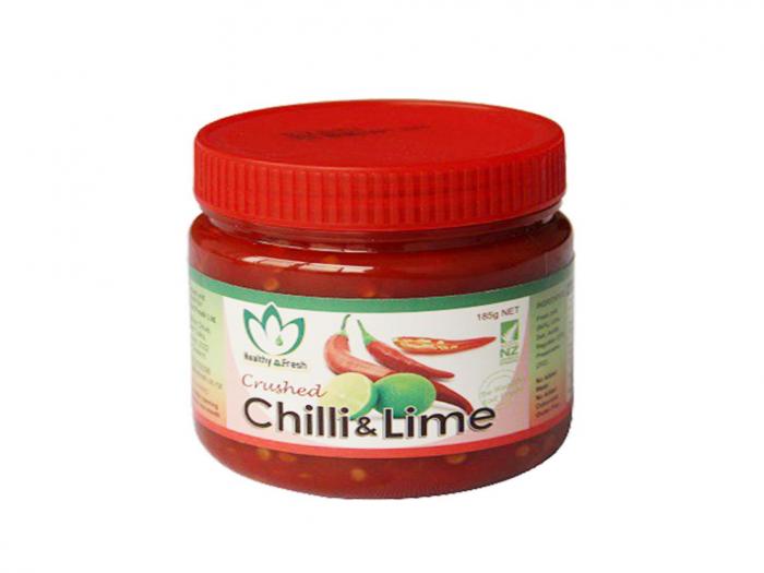Crushed Chilli & Lime  185g