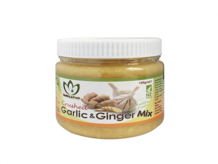 Crushed Mixed Garlic & Ginger 185g