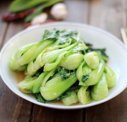 Stir-fried Shanghai Bok Choy