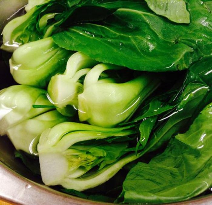 Braised Shanghai Bok Choy